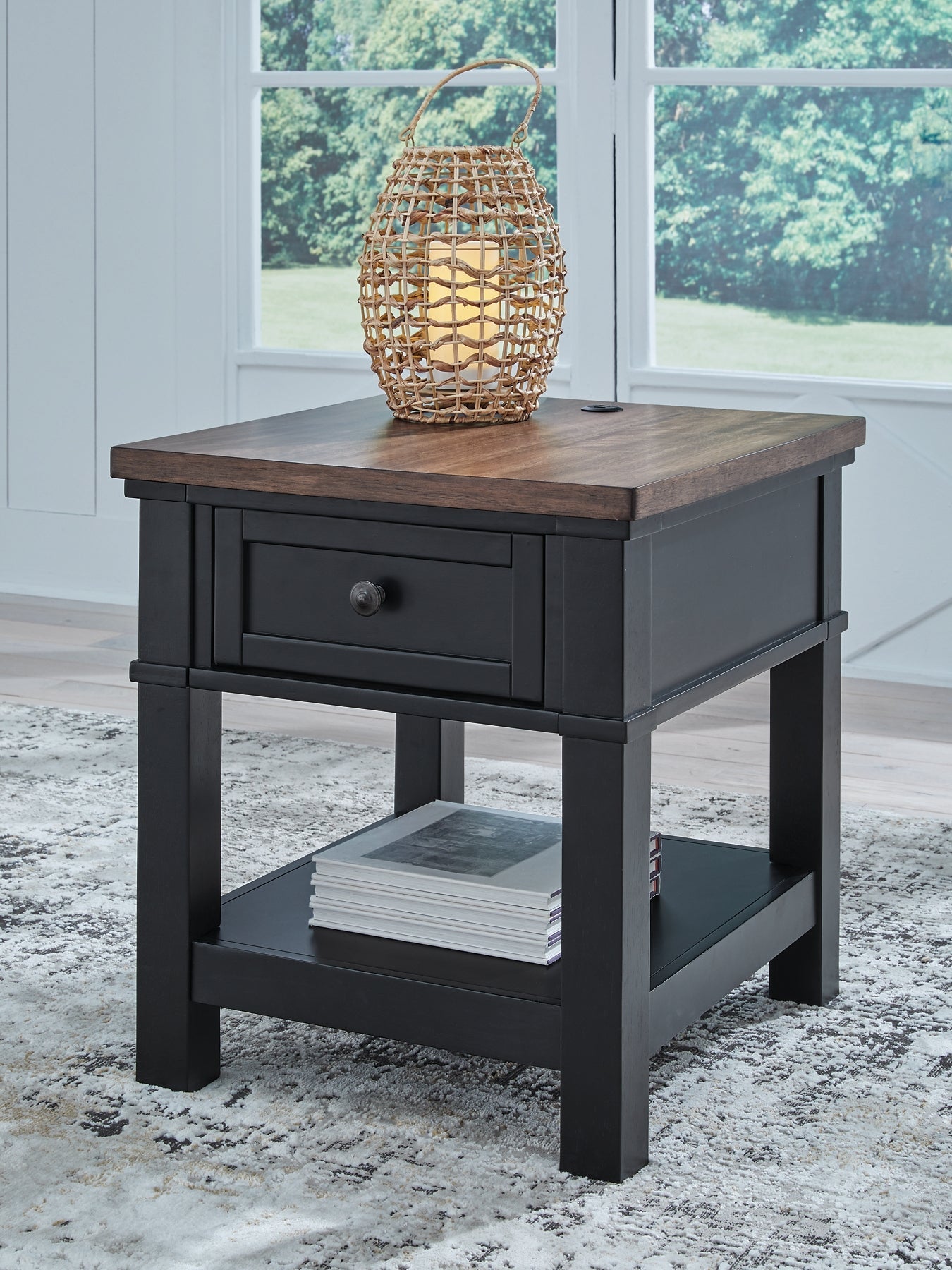 Table d'appoint rectangulaire Wildenauer