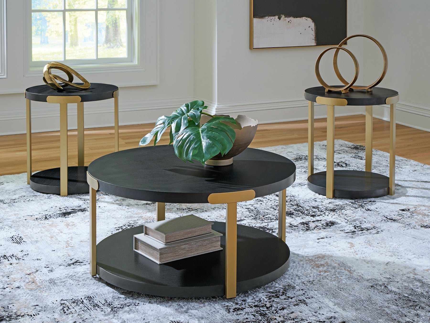 Ensemble de tables d'appoint Shylore (3/CN)
