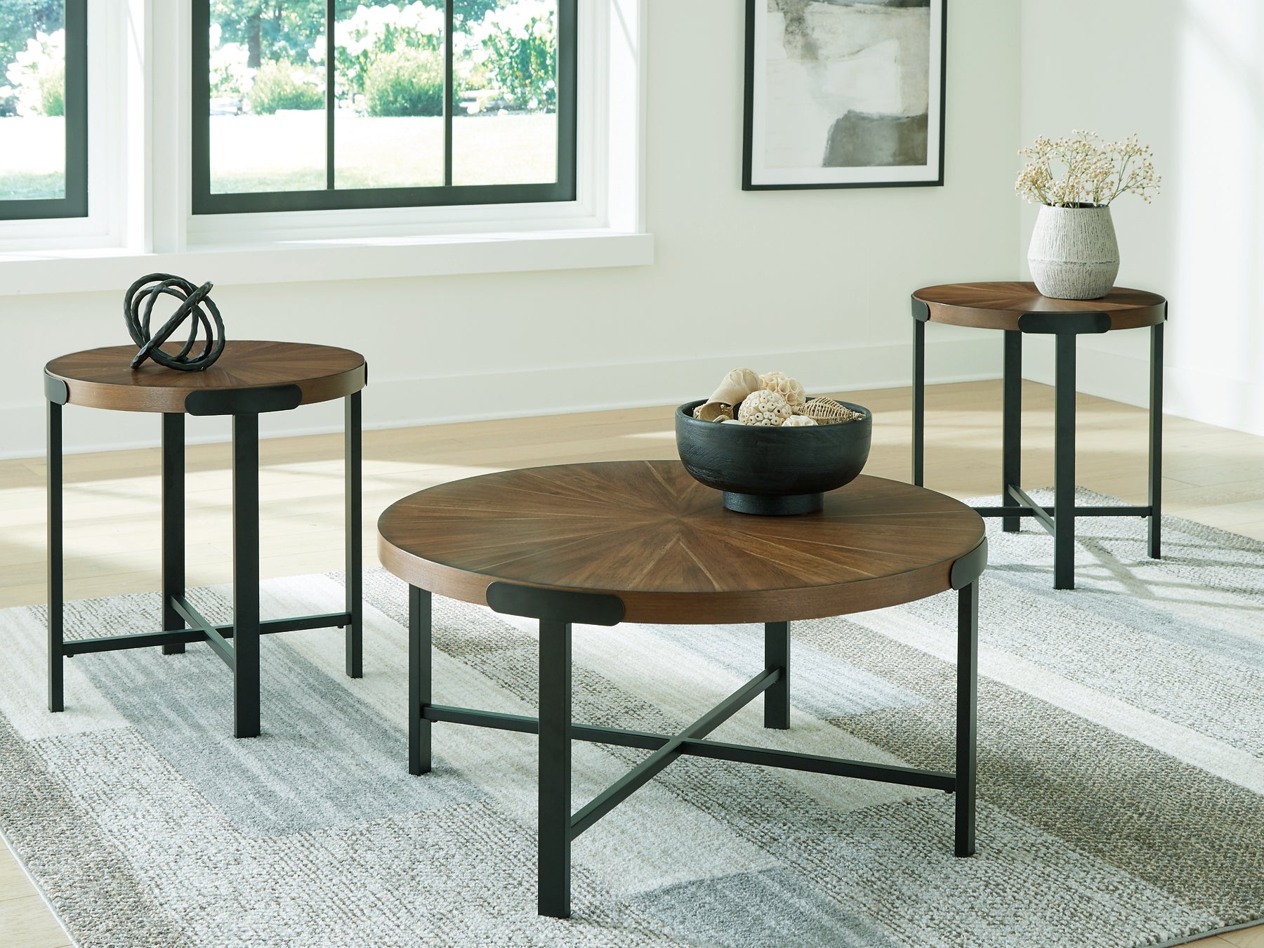 Ensemble de tables d'appoint Crosstrail (3/CN)
